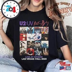 Las Vegas U2 Ultraviolet Sphere  Shirt Band Achtung Baby Live At T-Shirt